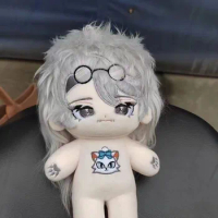 Anime Identity V Embalmer Aesop Carl 20cm Nude Body Plush Doll Toys Soft Stuffed Plushie