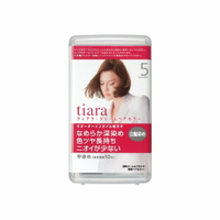 【大樂町日貨】資生堂 Tiara Cream Hair Color 5 染髮劑 天然栗色 日本代購