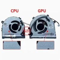 CPU &amp; GPU Cooling Fan For Dell G3-3590 G3 3590 04NYWG 0160GM FLLK FLLJ