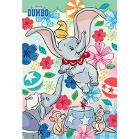 百耘圖- HPD0300S-183 DUMBO 【花卉系列】小飛象拼圖300片