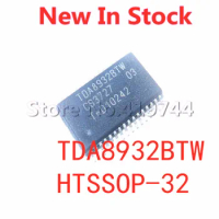 2PCS/LOT TDA8932BTW TDA8932 HTSSOP-32 SMD LCD TV audio power amplifier chip In Stock NEW original IC