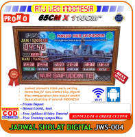 original jam masjid musholla jadwal sholat digital timer adzan iqomah