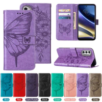 For Iphone 13 Pro Case Flip Vintage Phone Case On Iphone 13 Pro Max Case Butterfly Flower Wallet Exotic Protect Cover