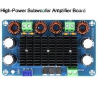 150W+150W High-Power Subwoofer Amplifier Board Sound DC 24V Output Home Theater Audio Stereo Equalizer Amp Audio Amplifier