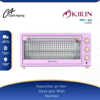 KIRIN BEAUTY OVEN 35L35 LITER KBO -350 KBO 350 WB KBO350WB KBO350 350WB GREY PUTIH PINK - LOW WATT 9