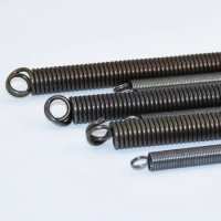Wire Dia 0.3/0.4/0.5/0.6/0.7/0.8/0.9mm Outer Dia 3mm-9mm Steel Material Tension Extension Spring 300mm Long Double Coil Springs