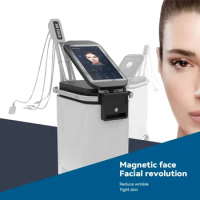 EMS Face Massager Magnetic Skin Tightening Facial Beauty Microcurrent Face Lifting Machine
