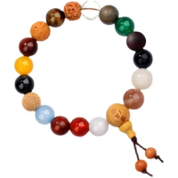 18-Seed Bracelet 18-Seed Eighteen Prayer Beads Bracelet Duobao Bodhi Rosary Couple Qixi Female Gift