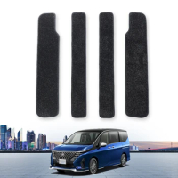 ZUNDUO Car Floor Mats Foot Pads for Nissan Serena C28 Non-Slip Front Rear Door Pedal Carpets Protect Interior Accessories