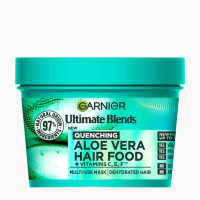 Garnier Hair Food Multi-Use Mask, Hydrating Aloe Vera, Quenching for Dehydrated Hair 400ml