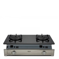 【林內】感溫二口爐BTS-Q230G嵌入式瓦斯爐NG1/LPG(RBTS-Q230G-B基本安裝)