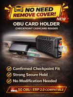 OBU Cash Card Holder SG ERP Card Holder No Removal Needed at Checkpoint Custom Card Holder for ERP 2