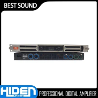 Professional Digital Power Amplifier 1U Power Amplifier Dual-Channel Home Theater Subwoofer DJ Stage Room Karaoke