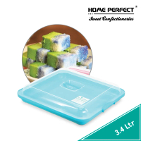 HOME PERFECT 3.4/6.7Ltr Caker Carrier W/Handle & Cover,Cake Keeper Server,Cake Container Tray, Bekas