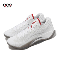 Nike 籃球鞋 Jordan Zion 3 PF 男鞋 雪花白 灰 紅 胖虎 錫安 Fresh Paint DR0676-106