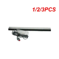 1/2/3PCS 20cm Sensor Bar For Wii Replacement Wired Infrared Ray Sensor Bar For Wii And Wii U Console With 2meter