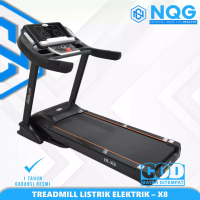 Lifesports LIFESPORTS - New Alat Olahraga Fitness Gym Treadmill Listrik Elektrik Commercial iReborn X8 Auto Incline