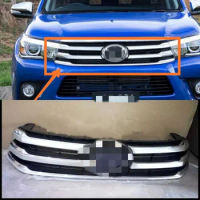 Front Bumper Grill for Toyota HILUX REVO 2015-2016 Radiator Grille Car Accessories