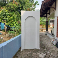 Backdrop Triplek Dekorasi Pelaminan Lipat