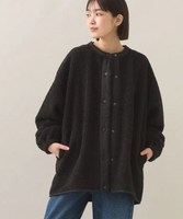 日本品牌 Omnes - 短款絨毛夾克 女士蓬鬆毛絨 束腰外套 2025秋冬新品 香港女裝 [平行進口]