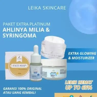 Leika Skincare Paket Milia 4 in 1 Leika Skincare Paket Milia di bawah Mata Penghilang Milia dibawah