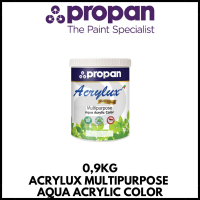 Propan Acrylux Color Kaleng Kemasan 0,9Kg AAC-955 Cat Solid Color / Duco berbahan dasar air (Waterba
