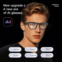 แว่นตาอัจฉริยะ, AI 8K HD, สำหรับผู้ชาย, พร้อมคุณสมบัติแชท, กล้อง 800MP | Smart Glasses | สินค้าฮิตติ