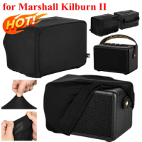Lycra Protector Sleeve High Elasticity Protective Cover with Elastic Band Protective Dust Case for Marshall Kilburn II Speaker