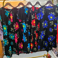 ISABELLA Daster Aqila Motif Bunga Premium Katun Wanita