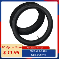 Tyre for E-bike Scooter Moped Tire Tube 16x2.50 64-305 16 Inch Electric Bicycle Kids Bikes 16X2.5/2.70 16*2.5 16x2.5 62-305
