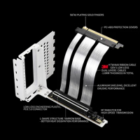 PCIe 5.0 riser cable GPU vertical mount bracket GEN5 RAID SSD Riser card verified. low loss next Generation GPU