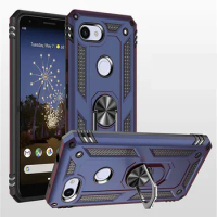 Armor Shockproof Case For Google Pixel 3a 4a 4 5 XL pixel4a Cover Kickstand Ring Case For Pixel 4a 3a pixel 5 4 xl Capa Funda