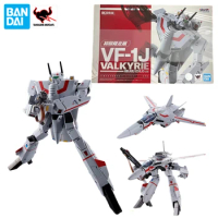 Original Bandai DX Super Alloy Macross VF-1J A Huiji First Return Limited Anime Action Figures Toy Gift Model Collection Hobby