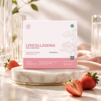 LVNCOLLAGENIA Collagen untuk Mencerahkan Kulit dari Dalam dengan Sehat untuk Wajah dan Tubuh