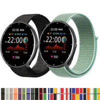 22mm Nylon Loop Strap for LIGE 2023 Smartwatch Replacment Bracelet Sport Watchband Correa for LIGE 2023 Band