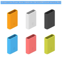 Protect case for Xiaomi Power Bank 10000mAh PB1022ZM Pocket Version Mini 3 out 2 in Powerbank 10000 Portable Charger case