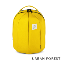 【URBAN FOREST 都市之森】甲蟲-可擴充後背包/雙肩包-L號(檸檬黃)