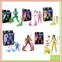 Genuine Power Ranger 30th Anniversary Luxury Limit Collectible Action Figure Blue Yellow Green Red Pink Ranger Kids Gifts Toys
