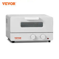 VEVOR 12L Electric Steam Oven Toaster Commercial Multi-fuctional Steaming and Baking Mini Machine for Home Kitchen Appliances