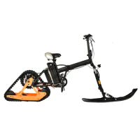 3000W 60V High power Rubber track wheel set Snow and sand beach all terrain Off-road Hydraulic Disc Brake Electric bike