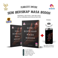Buku Motivasi Fearless Inside – Seni Bersikap Masa Bodoh | Buku Self Healing + Voice Magic Book