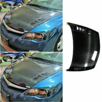 Fit For Honda Civic FD2R 2006 2007 2008 2009 2010 2011 Real Carbon Fiber Mugen Front Hood Vented Bonnet Cover