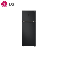 LG  樂金461L 智慧變頻雙門冰箱 夜墨黑 GN-HL460EB
