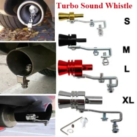 2pcs Universal Sound Simulator Car Turbo Sound Whistle Vehicle Refit Device Exhaust Pipe Turbo Sound Whistle Car TurbMuffler