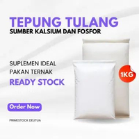 Tepung Tulang 1Kg – Sumber Kalsium dan Fosfor untuk Campuran Pakan Ternak