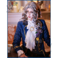 Game Identity V Hermit Alva Lorenz Cosplay Costume Fancy Party Formal Suit Anime Clothing Halloween Carnival Uniforms