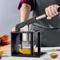 304 Stainless Steel Squeezer Juicer Hand Press Citrus Press Manual Juicer Portable Juicer for Kitchen Bar Restaurant