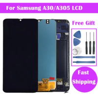 For Samsung GALAXY A30 LCD Display with Touch Screen Digitizer Assembly A305/DS A305FN A305G A305GN A305YN LCD