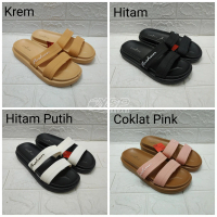 SANDAL SELOP BAN 2 KARET WANITA LINE T.X 2899 SENDAL FLIPFLOP JELLY