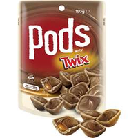 【Pods 豆莢】澳洲 巧克力餅乾 焦糖口味TWIS 160g